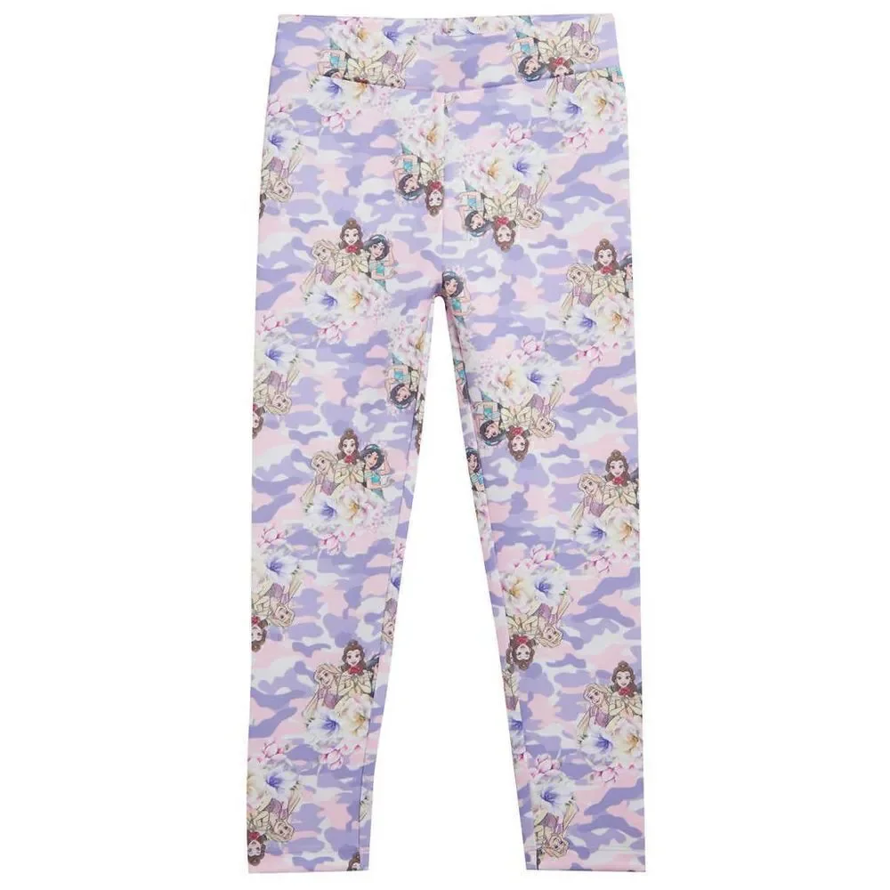 NEW! Disney Princesses Kids 3 piece Set zip Hoodie, Tee and leggings siz…